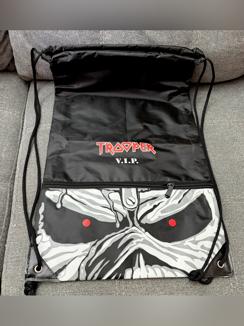 Rare Iron Maiden official Tour VIP package Trooper Bag